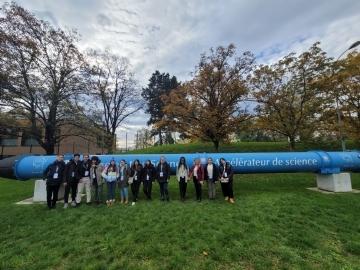 Çevre High School is at “CERN”, the European Organization for Nuclear Research Searching for the Secrets of the Universe