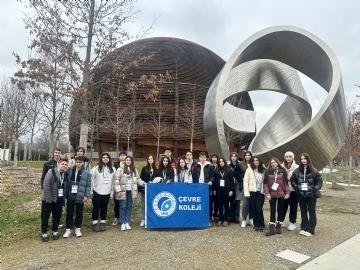 Çevre High School is at the European Nuclear Research Center CERN