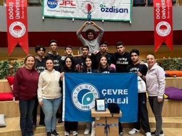 ÇEVRE HIGH SCHOOL, TURKEY WINNER IN NASA INVENTION COMPETITION FOR THE 3rd TIME IN A ROW!